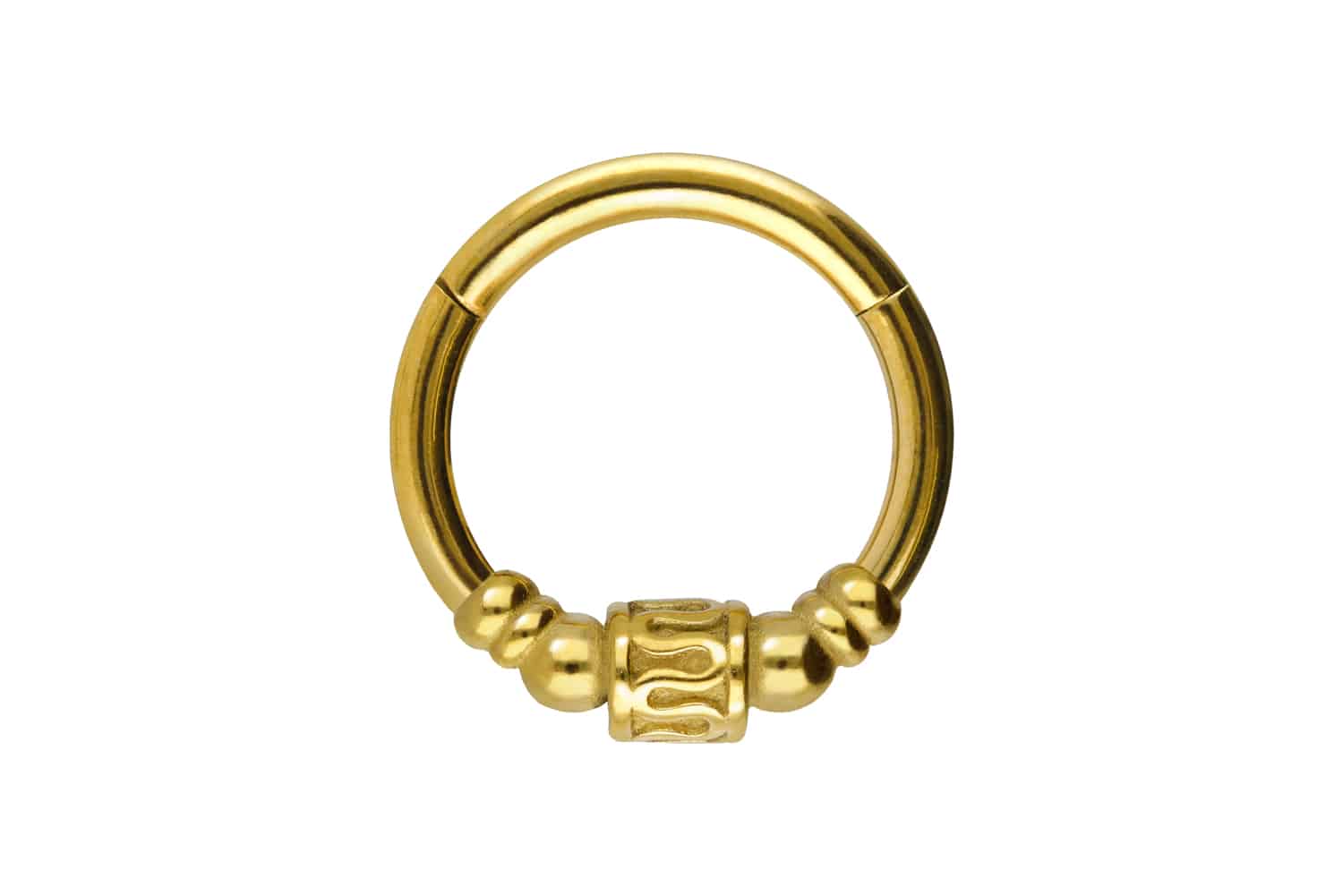 Chirurgenstahl Segmentring Clicker Piercing ETHNO-DESIGN